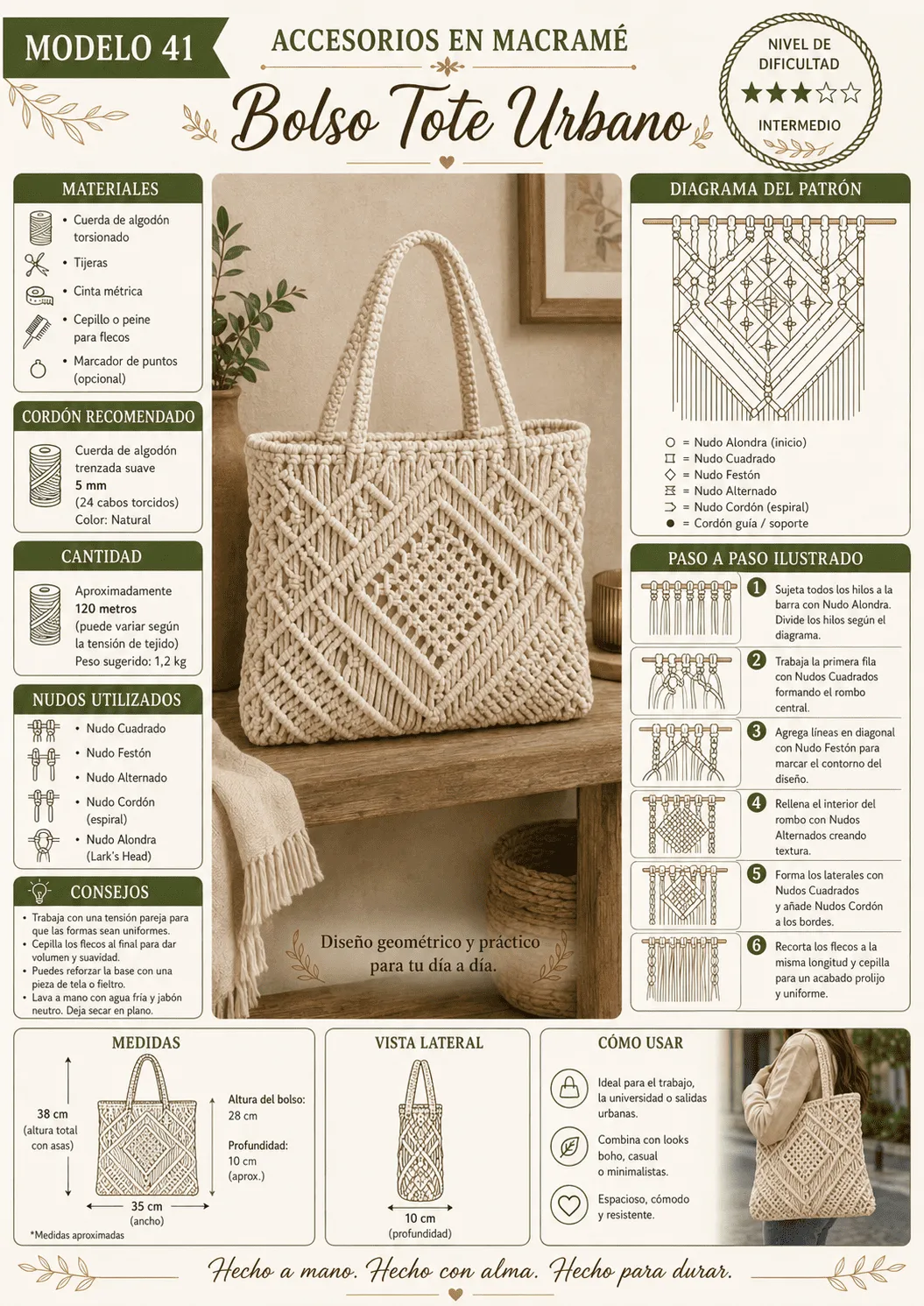 Modelo de macram&eacute; 4