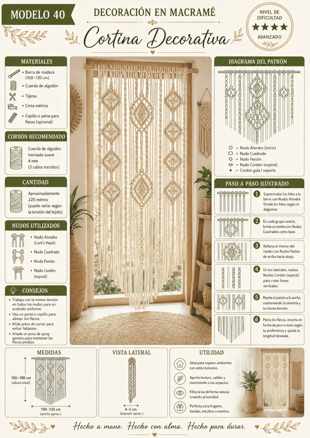 Modelo de macram&eacute; 6